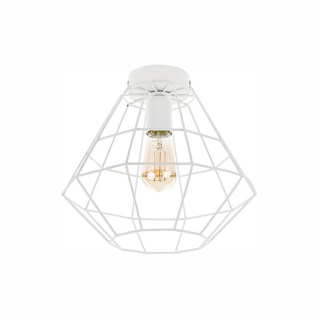 Lampa sufitowa DIAMOND White 1xE27 D