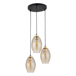 Lampa wisząca SEBO 3xE27 koło