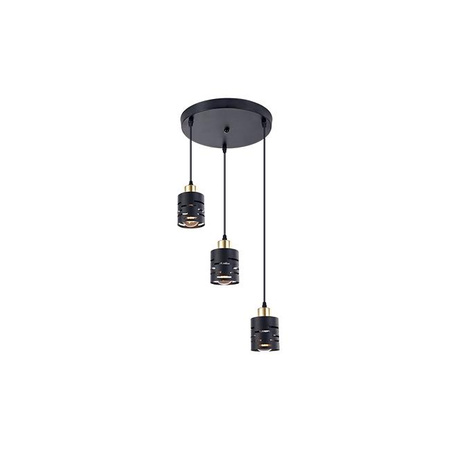 Lampa wisząca 3xE27 LED Elen czarno 