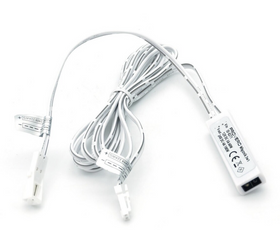 Włącznik do taśm Led uniwersalny bezdotykowy 3w1 biały 12V 60W zbiżeniowy do szaf ściemniacz