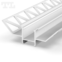 LED P17-4 Profil perforowany 2000 mm biały lakierowany (nr kat 8617411)