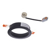 Oprawa podtynkowa REDONDO BLACK 1xAR111 GU10
