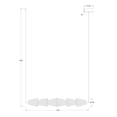 Lampa wisząca SANSA 11W LED
