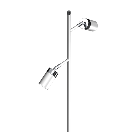Lampa podłogowa JOKER WHITE/CHROME 1xGU10