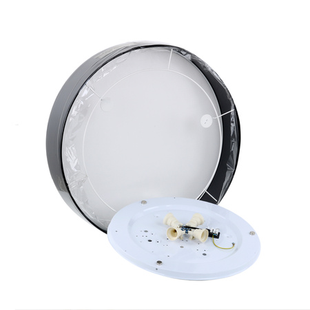 Lampa sufitowa RONDO Black 4xE27 600