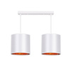 Lampa wisząca biała listwa 2xE27 Atlanta 32-00644