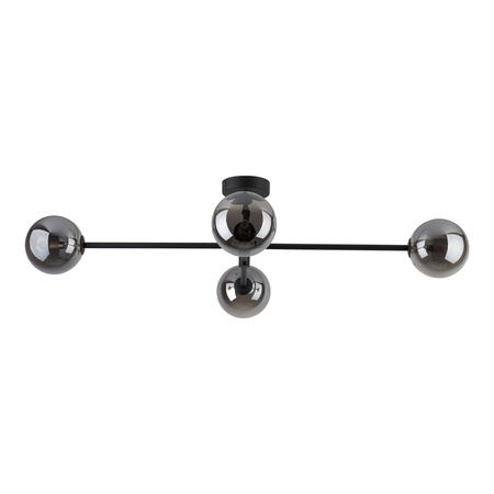 Lampa sufitowa SARIUS Black/Graphite 4xG9