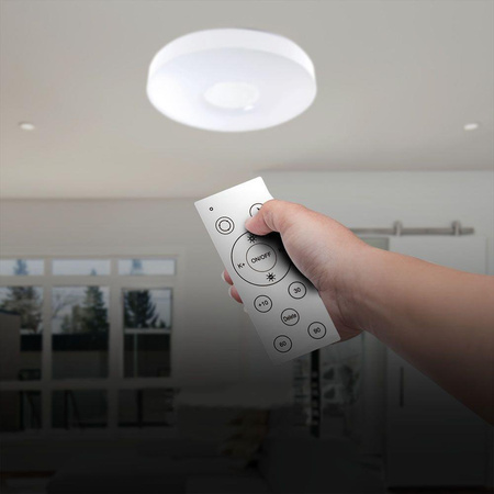 Plafon V-TAC 20W/40W VICTORY fi.39cm CCT Pilot TIMER VT-8565 3000K-6500K 4000lm