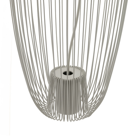 Lampa wisząca PUMPKIN silk grey S 11242 Nowodvorski