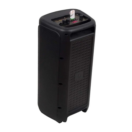 Głośnik Przenośny V-TAC 400W Mikrofon Pilot BT USB TF FM AUX TWS KARAOKE VT-4000W