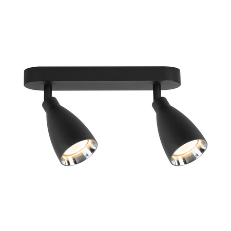 Light prestige Campana 2 spot czarny LP-3103/2WS BK