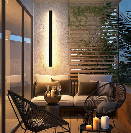 Kinkiet ogrodowy Oprawa Elewacyjna Lara 19W LED 60cm