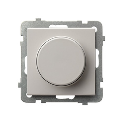 Ospel Sonata Kaszmir Ściemniacz uniwersalny do obciążenia żarowego, halogenowego oraz LED ŁP-8RL2/m/82