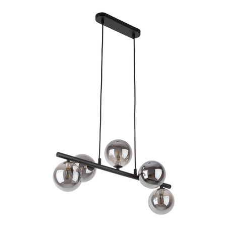 Lampa wisząca ESTERA Black 5xG9