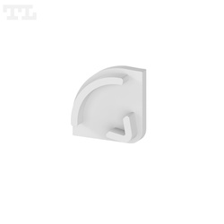 Komplet zaślepek bocznych szarych P3-6 do osłonki C18 (1 szt. z otworem, 1 szt bez otworu) (nr kat 7703605)