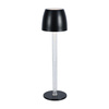 Lampka Biurkowa Nocna V-TAC 3W LED Ładowanie Ściemnianie Czarna 