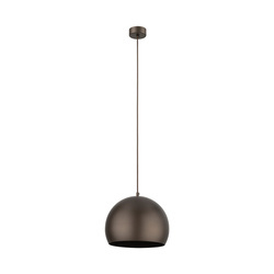 Lampa wisząca ZOE Brown 1xE27 M