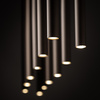 Tk Lighting PIANO BROWN lampa wisząca 12xG9