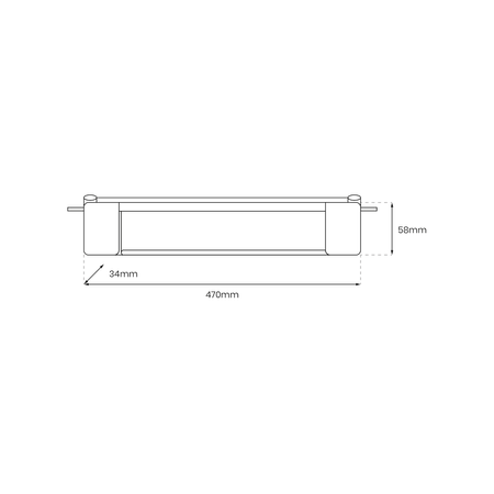 Oprawa track light lampa szynowa OTIS WHITE led 21W regulowana
