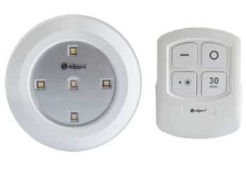 Podszafkowa lampka LED z pilotem na baterię 6000K