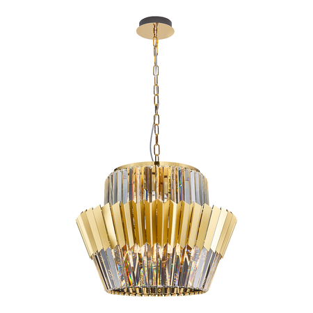 Żyrandol Lampa wisząca DONNA GOLD 12xE14
