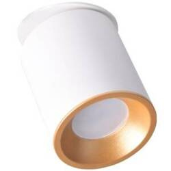 Platinum Oprawa podtynkowa ruchoma HARON GU10 biało-złota