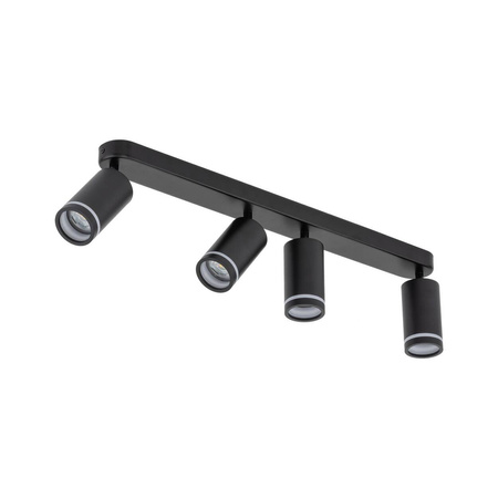 Lampa sufitowa JET Black 4xGU10