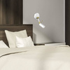 Kinkiet IRIS White/Gold 1x mini GU10