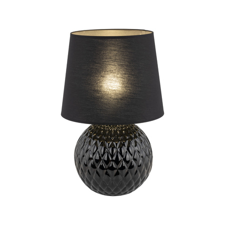 Lampka nocna SANTANA Black 1xE27