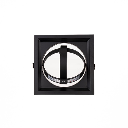 Oprawa Sufitowa Wpuszczana 1xAR111 G53 Czarna V-TAC VT-7221