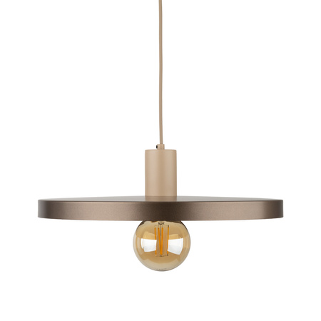 Tk Lighting SILA SABIA BROWN lampa wisząca 1XE27 400