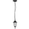Lampa zewnętrzna LIGURIA wiszaca czarna 1xE27