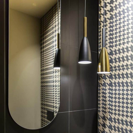 Light prestige Solin wisząca czarno/złota LP-181/1P BK/GD