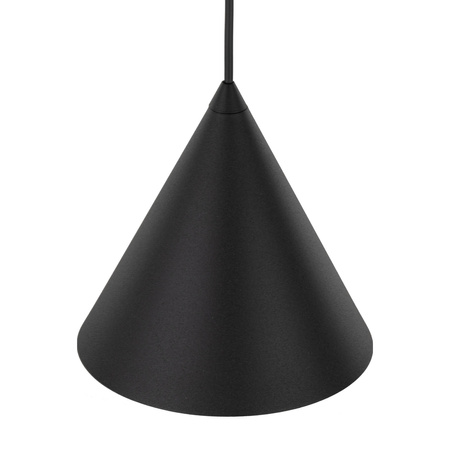 Lampa wisząca CONO Black 1xE27 S