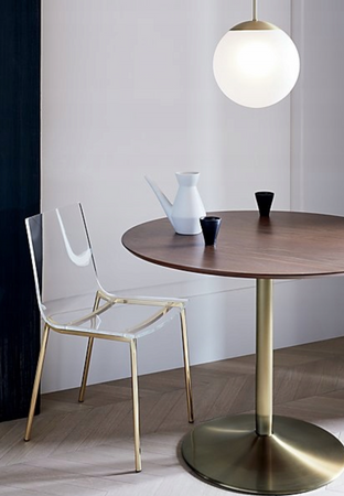 Lampa wisząca Mleczna szklana kula 20cm
