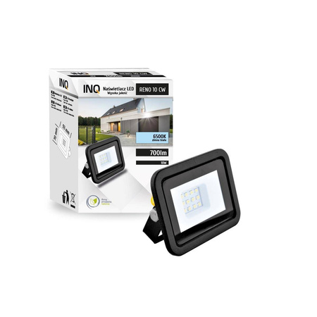 OPRAWA NAŚWIETLACZ LED  RENO   10W 6000K 700lm czarny