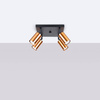 Lampa sufitowa PICO BLACK 4xGU10