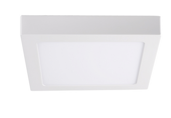 Plafon natynkowy kwadratowy KANTI Led 18W 4000K 1260lm IP20 biały