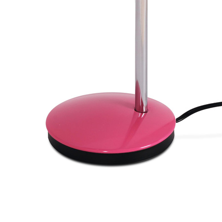 Dziewczęca, kolorowa lampka biurkowa K-MT-200 RÓŻOWY z serii KAJTEK