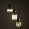 SOPHIA GREEN COGNAC LAMPA WISZĄCA 3XE14