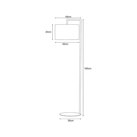 Lampa podłogowa stojąca
