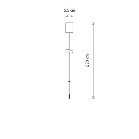 Nowodvorski Kabel zasilający do lampy CL OFFICE PRO HALL PRO POWER SUPPLY KIT 