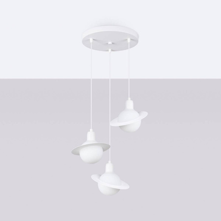 Lampa Wisząca DON WHITE 5xE27