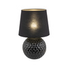 Lampka nocna SANTANA Black 1xE27