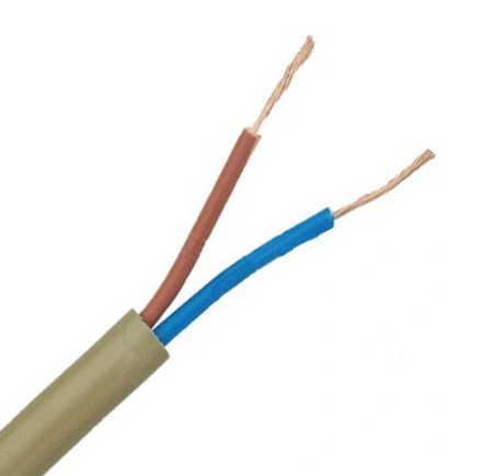 Przewód kabel OMY linka 2x0,75 złoty H03VV-F