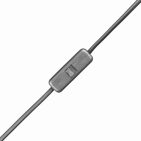 Lampka nocna Diament LOFT  GREY  abażur szary