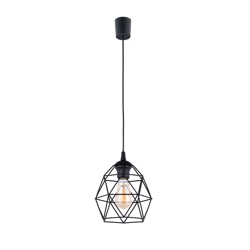Lampa wisząca GALAXY Black 1xE27 mała