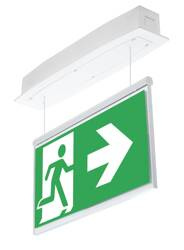 Oprawa ewakuacyjna podtynkowa SUPREMA LED D-std SA 3H AT IP54 PT-S / 94658