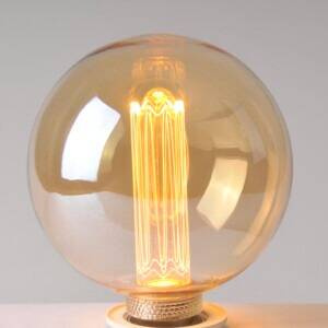 Żarówka dekoracyjna DecoVintage Led G125 Amber Pillar E27 4W 200lm  1800K odkręcany klosz