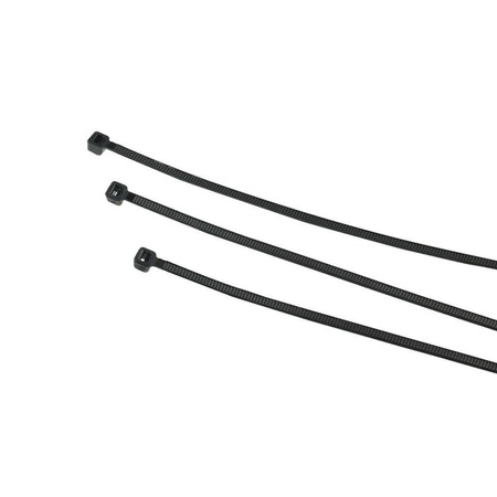 Opaska zaciskowa UV  3,6x200 UV czarna   (op.100) ELEKTRO